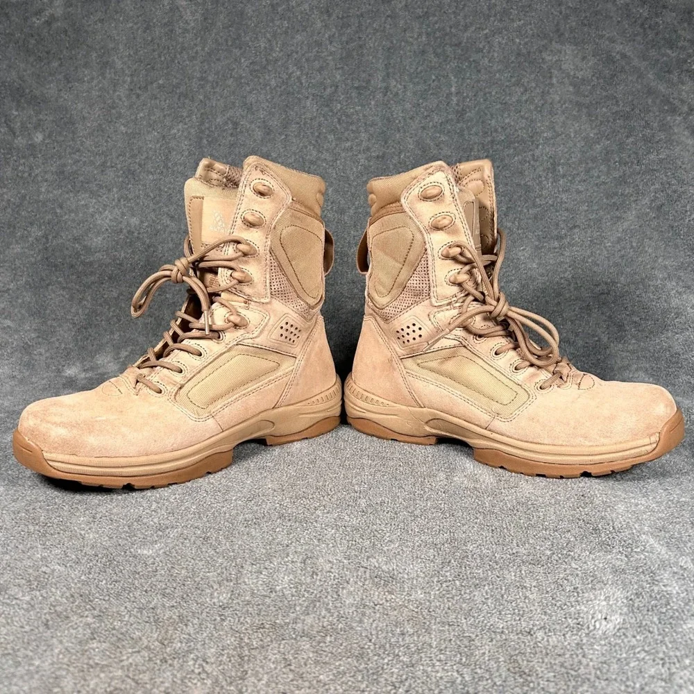 Altama Tactical Combat Boots Coyote Tan Suede Lace Up Mens 6.5 3658R